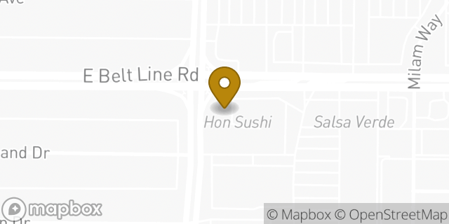 Map showing the location of Coinme in Carrollton, TX 75006