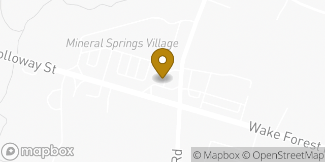 Map showing the location of Papa Johns Pizza in Durham, NC 27703