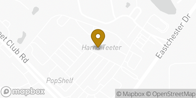 Map showing the location of Starbucks Coffee Company in High Point, NC 27265
