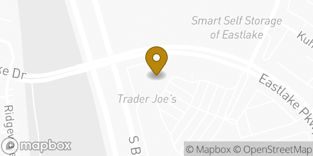 Map showing the location of TJ Maxx in Chula Vista, CA 91914