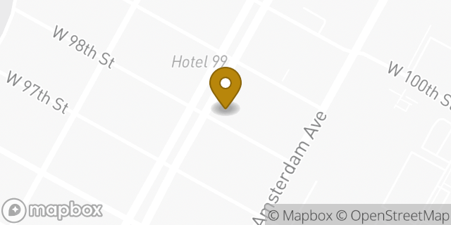 Map showing the location of Baskin-Robbins in New York, NY 10025