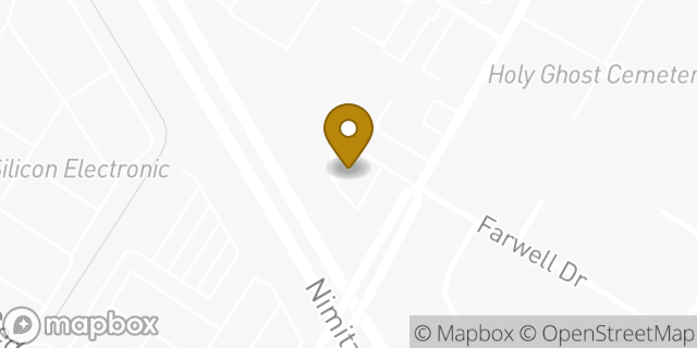 Map showing the location of Avis Car Rental in Fremont, CA 94536