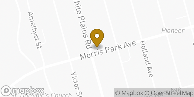 Map showing the location of Dunkin Donuts in Bronx, NY 10462