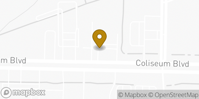 Map showing the location of Subway in Alexandria, LA 71303