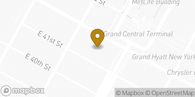 Map showing the location of Chase Bank in New York, NY 10165