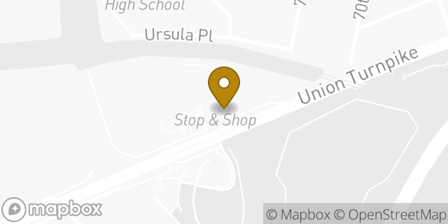 Map showing the location of Starbucks in New York, NY 11385