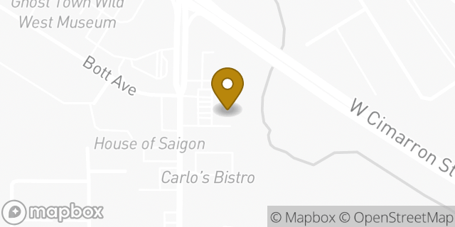Map showing the location of Amazon Locker - Musculature in Colorado Springs, CO 80904
