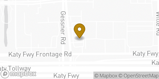 Map showing the location of CVS Pharmacy in Houston, TX 77055