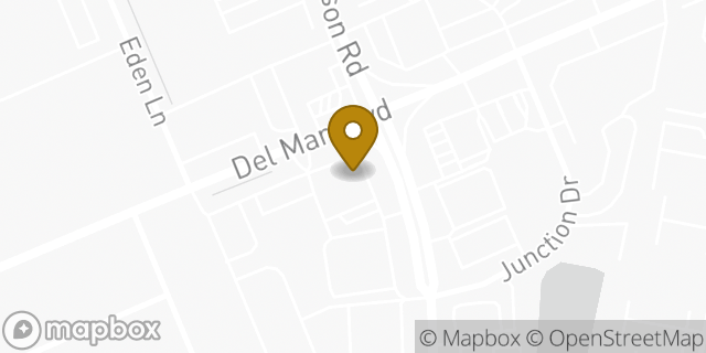 Map showing the location of Bank Of America in Laredo, TX 78041