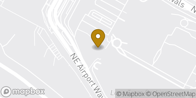 Map showing the location of Avis Car Rental in Portland, OR 97218