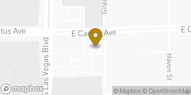 Map showing the location of Amazon Locker - Serpentine in Las Vegas, NV 89183