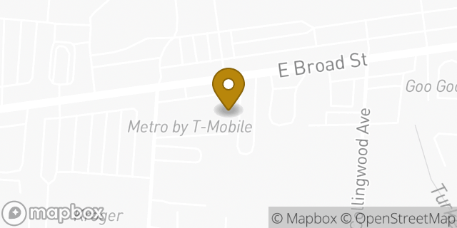 Map showing the location of Foot Locker in Columbus, OH 43213