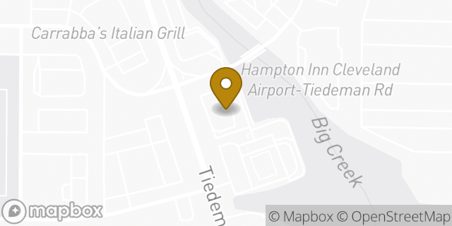 Map showing the location of Chipotle Mexican Grill in Brooklyn, OH 44144