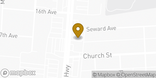 Map showing the location of Dunkin' in Brooklyn, MD 21225
