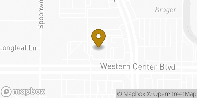 Map showing the location of CVS Pharmacy in Fort Worth, TX 76137