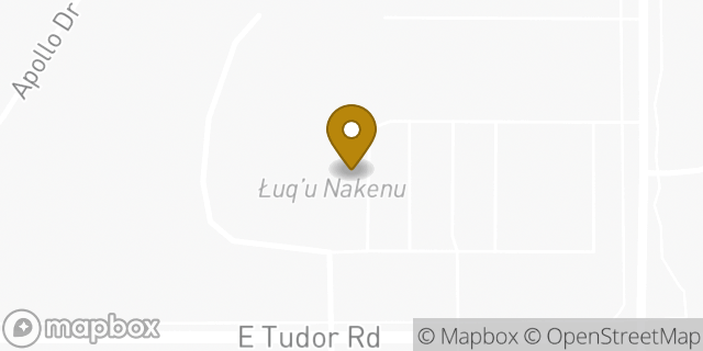 Map showing the location of Subway in Anchorage, AK 99507