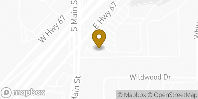 Map showing the location of Starbucks in Duncanville, TX 75137