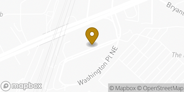 Map showing the location of Dunkin' in Washington, DC 20018
