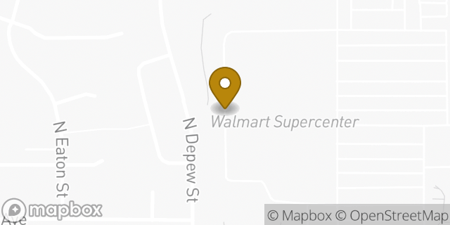 Map showing the location of Walmart in Westminster, CO 80003