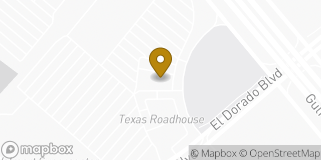 Map showing the location of I45 & El Dorado in Friendswood, TX 77546