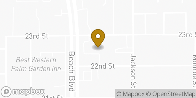 Map showing the location of Enterprise Rent-A-Car in Westminster, CA 92683