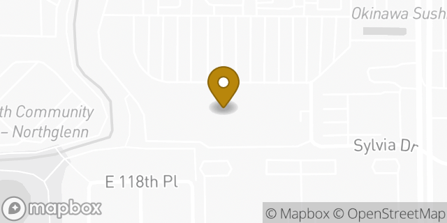 Map showing the location of Coinme in Northglenn, CO 80233