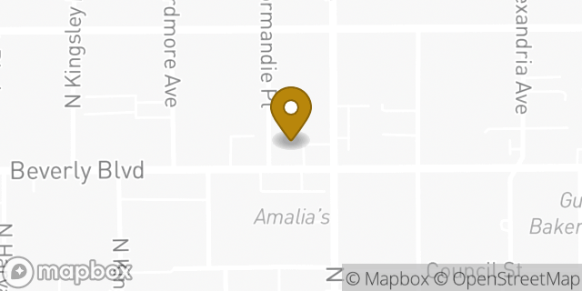 Map showing the location of ATM 7ELEVEN-FCTI in Los Angeles, CA 90004