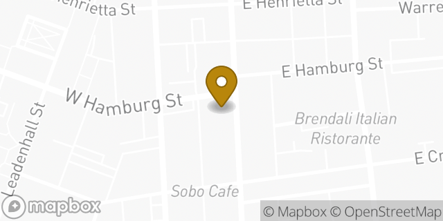 Map showing the location of CVS Pharmacy in Baltimore, MD 21230