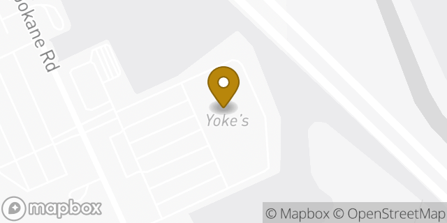 Map showing the location of Coinme in Spokane, WA 99224