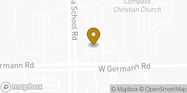 Map showing the location of Walgreens in Chandler, AZ 85286
