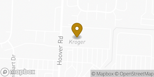 Map showing the location of Kroger in Grove City, OH 43123