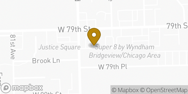 Map showing the location of Amazon Locker - Photograph in Bridgeview, IL 60455