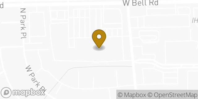 Map showing the location of ATM Fry's in Glendale, AZ 85308