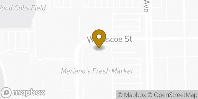 Map showing the location of Walgreens in Chicago, IL 60618
