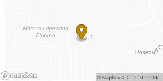 Map showing the location of ATM Target in Lincoln, NE