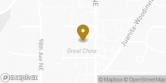 Map showing the location of Subway in Kirkland, WA 98034