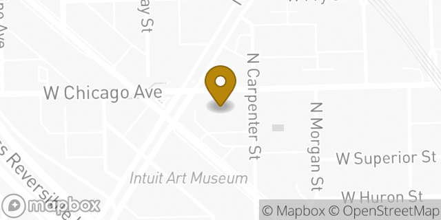 Map showing the location of CVS Pharmacy in Chicago, IL 60642