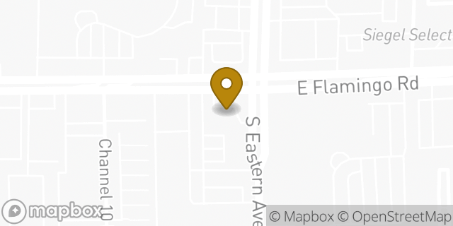 Map showing the location of McDonald's in Las Vegas, NV 89119