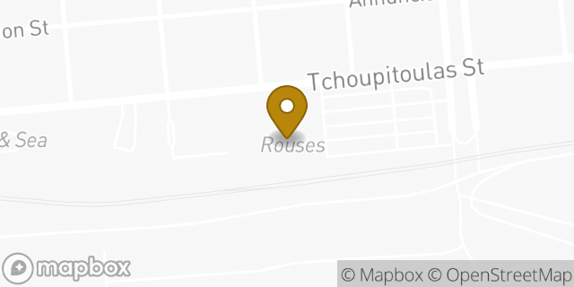 Map showing the location of Coinme in New Orleans, LA 70115