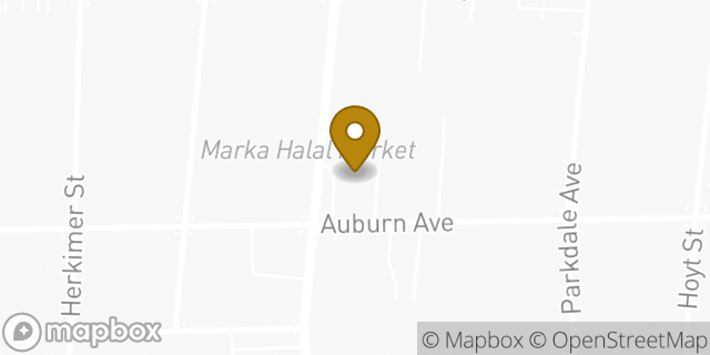 Map showing the location of Amazon Locker - Lodestar in Buffalo, NY 14213