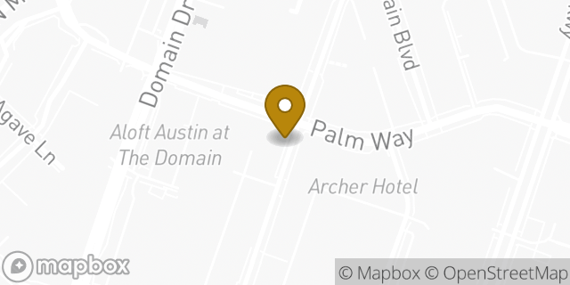 Map showing the location of Ray-Ban in Austin, TX 78758