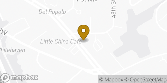 Map showing the location of CVS Pharmacy in Washington, DC 20007