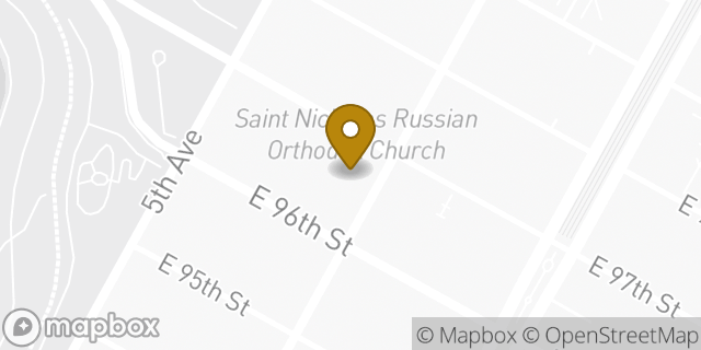 Map showing the location of The UPS Store in New York, NY 10029