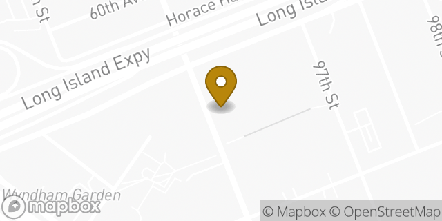 Map showing the location of Chipotle Mexican Grill in Rego Park, NY 11374