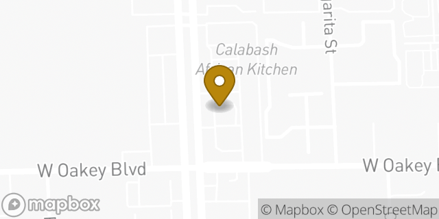 Map showing the location of Starbucks in Las Vegas, NV 89146