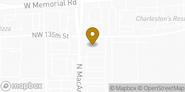 Map showing the location of Whataburger in Oklahoma City, OK 73142