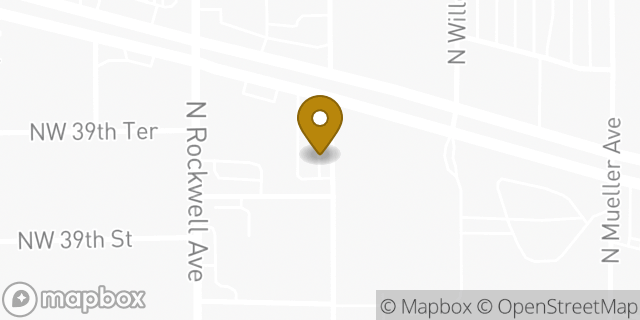 Map showing the location of Sonic Drive In in Bethany, OK 73008