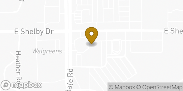 Map showing the location of Subway in Memphis, TN 38141