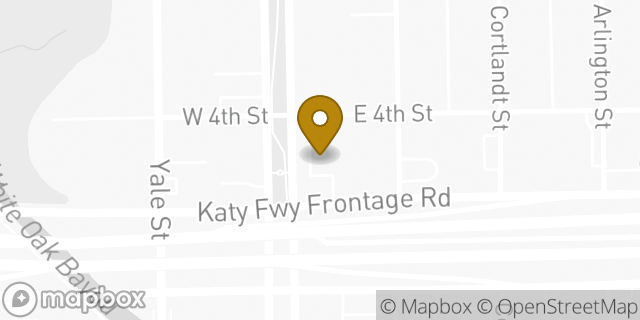 Map showing the location of Subway in Houston, TX 77007