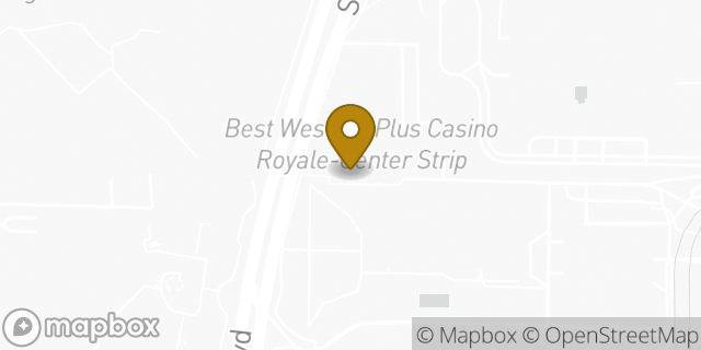 Map showing the location of McDonald's in Las Vegas, NV 89109